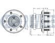 Sada ložisek kol RUVILLE 221739