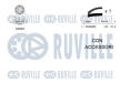 ozubení,sada rozvodového řemene RUVILLE 550071