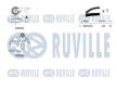 ozubení,sada rozvodového řemene RUVILLE 550104