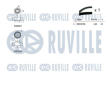 ozubení,sada rozvodového řemene RUVILLE 550202