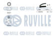 ozubení,sada rozvodového řemene RUVILLE 550219