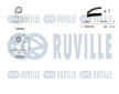 ozubení,sada rozvodového řemene RUVILLE 550247
