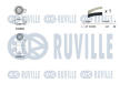 ozubení,sada rozvodového řemene RUVILLE 550342
