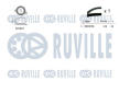 ozubení,sada rozvodového řemene RUVILLE 550414