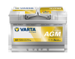 Varta Dynamic AGM A7 570901076K262 12V 70Ah 760A