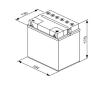 startovací baterie BOSCH 0 092 M4F 540
