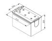 startovací baterie BOSCH 0 092 TE0 770