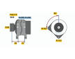 Alternátor BOSCH 0 120 465 031