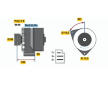 Alternátor BOSCH 0 120 489 326