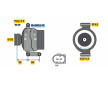 Alternátor BOSCH 0 121 715 002