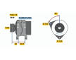 Alternátor BOSCH 0 123 310 006