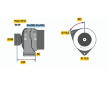 Alternátor BOSCH 0 123 510 101