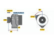 Alternátor BOSCH 0 123 335 008