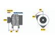 Alternátor BOSCH 0 123 510 061