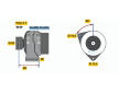 Alternátor BOSCH 0 123 510 073