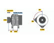 Alternátor BOSCH 0 123 520 014