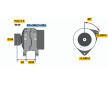 Alternátor BOSCH 0 124 425 028
