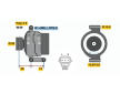 Alternátor BOSCH 0 124 415 030