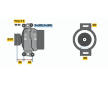 Alternátor BOSCH 0 124 425 036