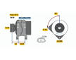 Alternátor BOSCH 0 124 425 075