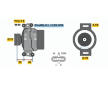 Alternátor BOSCH 0 124 655 007