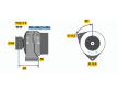 Alternátor BOSCH 0 124 615 029