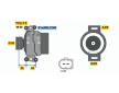 Alternátor BOSCH 0 124 625 023