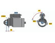 Startér BOSCH 0 986 017 120