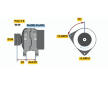 Alternátor BOSCH 0 986 042 091