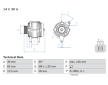 Alternátor BOSCH 0 986 042 680