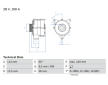Alternátor BOSCH 0 986 043 890
