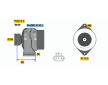 Alternátor BOSCH 0 986 045 751