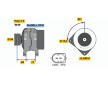 Alternátor BOSCH 0 986 048 921