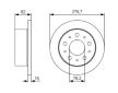 Brzdový kotouč BOSCH 0 986 479 S86