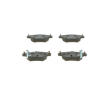 Sada brzdových destiček, kotoučová brzda BOSCH 0 986 495 250