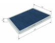 Filter vnútorného priestoru BOSCH 0 986 628 603