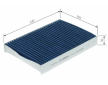 Filter vnútorného priestoru BOSCH 0 986 628 626