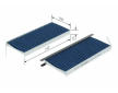 Filter vnútorného priestoru BOSCH 0 986 628 653