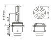 /D2S/ BOSCH Žiarovka D2S - 35W P32d-2 Xenon White HID