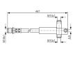Brzdová hadica BOSCH 1 987 476 614