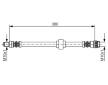 Brzdová hadica BOSCH 1 987 476 700