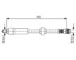 Brzdová hadica BOSCH 1 987 476 701