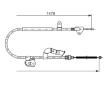 Tažné lanko, parkovací brzda BOSCH 1 987 477 951