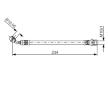 Brzdová hadica BOSCH 1 987 481 479