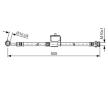 Brzdová hadica BOSCH 1 987 481 505