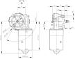 Motor stěračů Bosch F006B20064