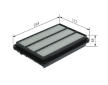 Vzduchový filter BOSCH F 026 400 727