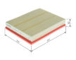 Vzduchový filter BOSCH F 026 400 750