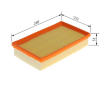 Vzduchový filter BOSCH F 026 400 855