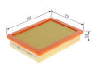 Vzduchový filter BOSCH F 026 400 875